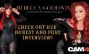 Honest & Pure: Join us for a Live Interview with Adult Industry Powerhouse, Rebecca Goodwin