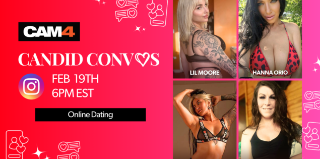 Virtual Romance: Join us for February’s Candid Convos as we go “Online Dating”