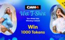 Vote for CAM4’s Wet T-Shirt Stars 💦 Watch the live streams!