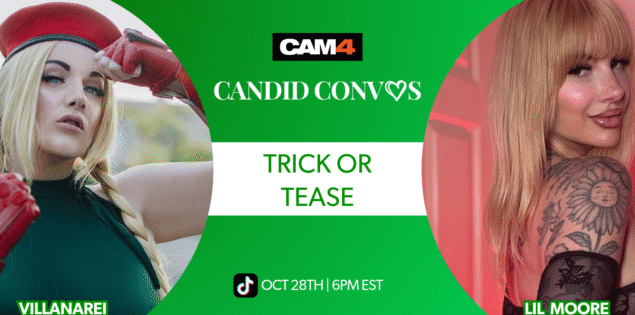 Candid Convos : Trick or Tease, Cosplay & Alter Egos, and NOW on TikTok
